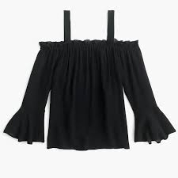 J. Crew Tops - SALE J. Crew Cold-shoulder, bell sleeves NWT